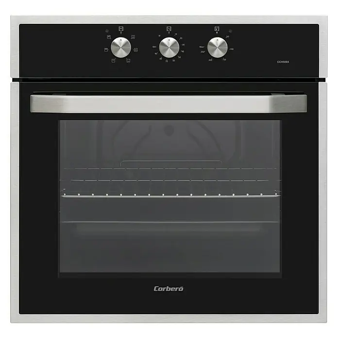 Corberó Horno empotrado CCH509X - Número de tipos de calentamiento: 6 ud., Volumen horno: 72 l - Vista frontal