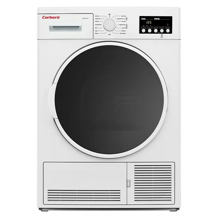 Corberó Secadora CSCEV8008 - L x An x Al: 60,9 x 59,6 x 84,5 cm, Carga soportada: 8 kg - Vista frontal