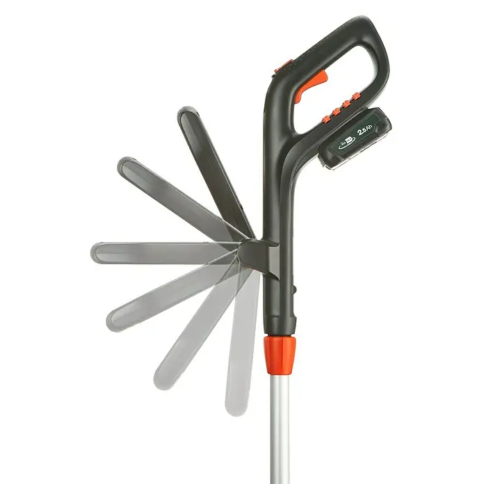Gardena ComfortCut Akumulatorski trimer 23 / 18V-P4A - 18 V, Litij-ionska, 1 baterija, Širina reza: 23 cm - Pogled s lijeve strane