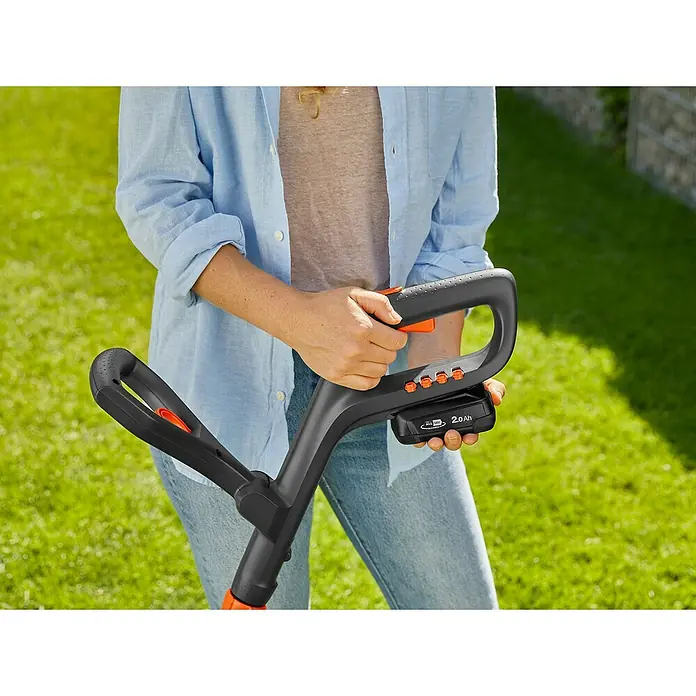 Gardena ComfortCut Akumulatorski trimer 23 / 18V-P4A - 18 V, Litij-ionska, Bez akumulatora, Širina reza: 23 cm - Proizvod u upotrebi