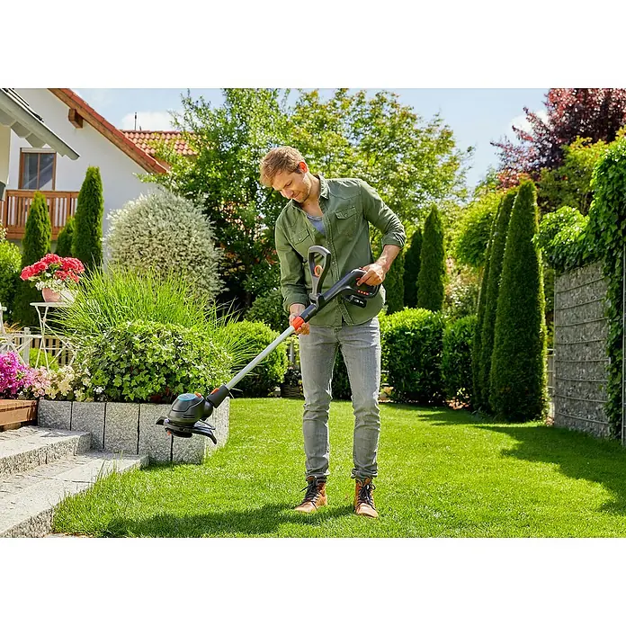 Gardena ComfortCut Akumulatorski trimer 23 / 18V-P4A - 18 V, Litij-ionska, Bez akumulatora, Širina reza: 23 cm - Proizvod u upotrebi