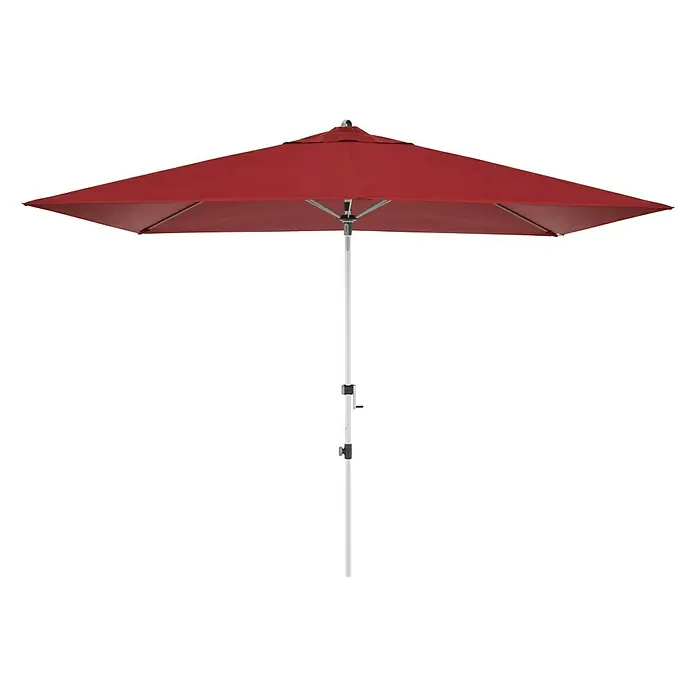 Doppler Expert Sonnenschirm Auto Tilt - Bordeaux, 300 x 200 cm - Vorderansicht