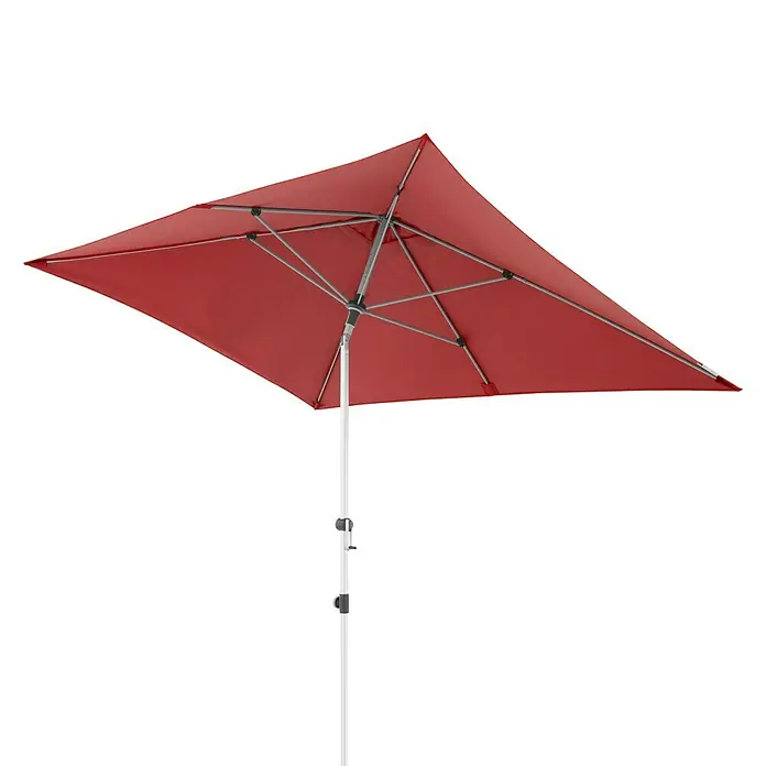 Doppler Expert Sonnenschirm Auto Tilt - Bordeaux, 300 x 200 cm - Diagonale Ansicht