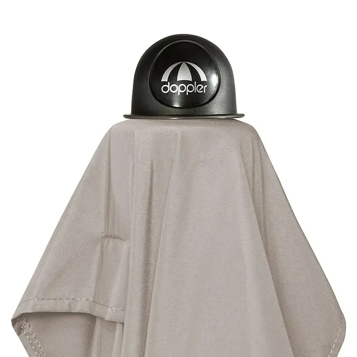 Doppler Active Sonnenschirm Auto Tilt - Natur, 210 x 140 cm - Detailaufnahme