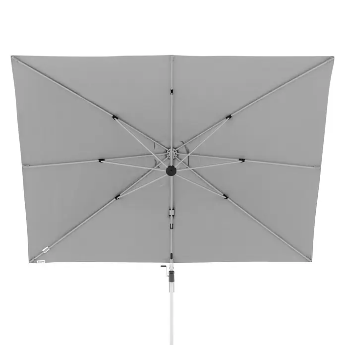 Doppler Active Pendelschirm - Hellgrau, 350 x 260 cm - Ansicht von unten