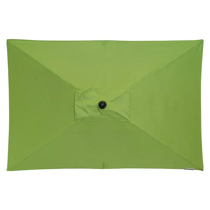 Doppler Active Sonnenschirm Auto Tilt - Fresh Green, 210 x 140 cm - Ansicht von oben