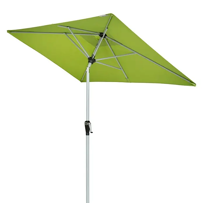 Doppler Active Sonnenschirm Auto Tilt - Fresh Green, 210 x 140 cm - Diagonale Ansicht