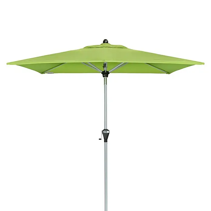 Doppler Active Sonnenschirm Auto Tilt - Fresh Green, 210 x 140 cm - Vorderansicht