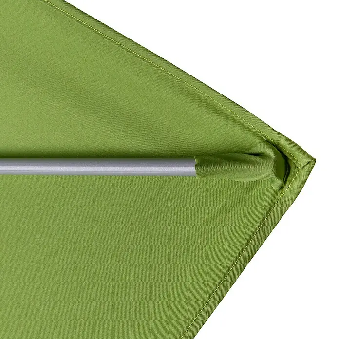 Doppler Active Sonnenschirm Auto Tilt - Fresh Green, 210 x 140 cm - Detailaufnahme