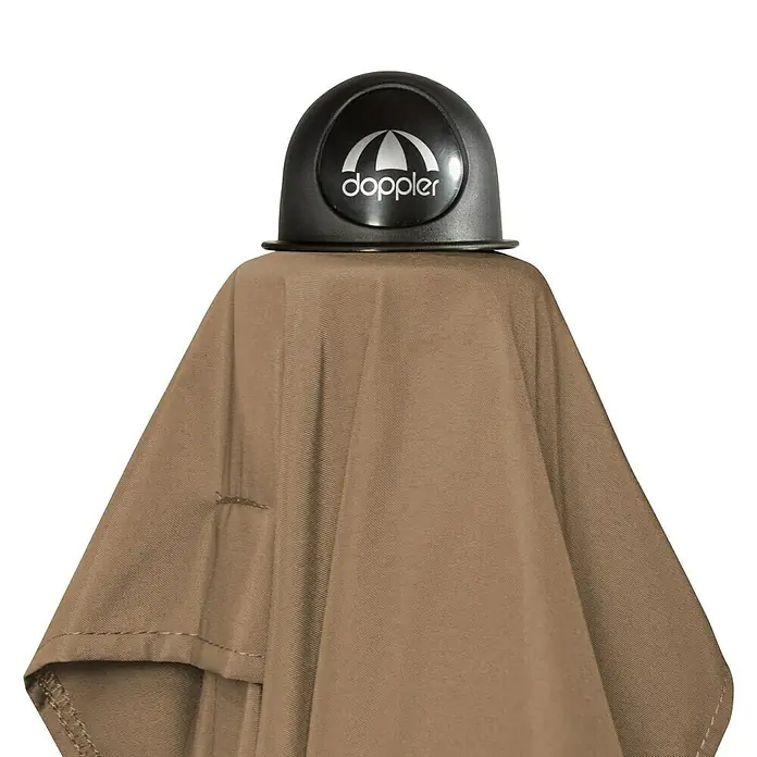 Doppler Active Sonnenschirm Auto Tilt - Greige, 210 x 140 cm - Detailaufnahme