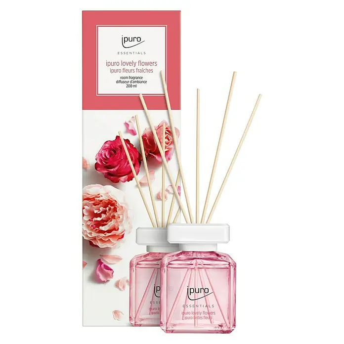 Ipuro Essentials Raumduft - Lovely Flowers, 200 ml - Vorderansicht