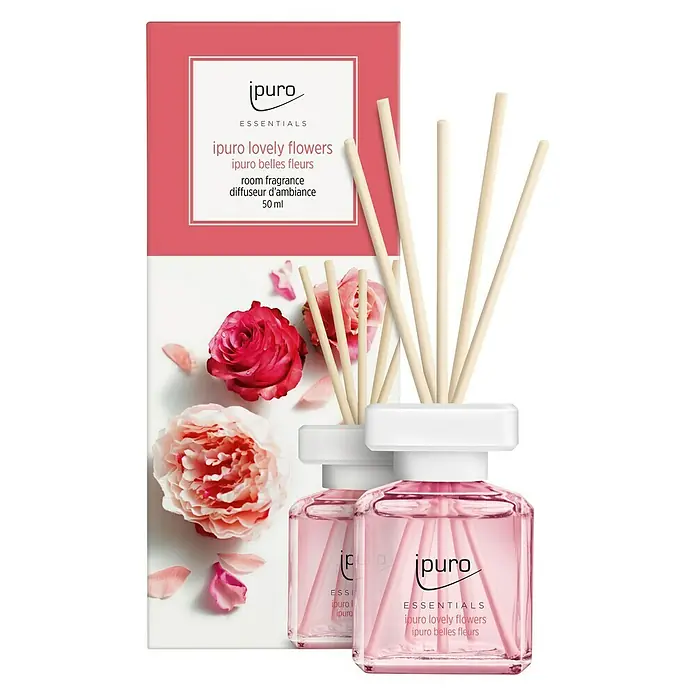 Ipuro Essentials Raumduft - Lovely Flowers, 50 ml - Vorderansicht