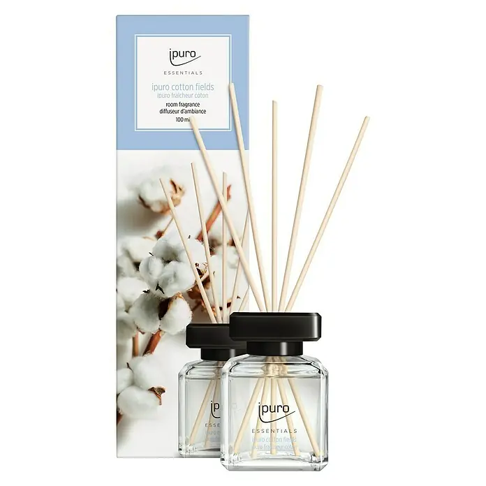 Ipuro Essentials Raumduft - Cotton Fields, 100 ml - Vorderansicht