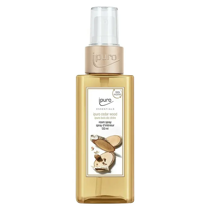 Ipuro Essentials Raumspray - Cedar Wood, 120 ml - Vorderansicht