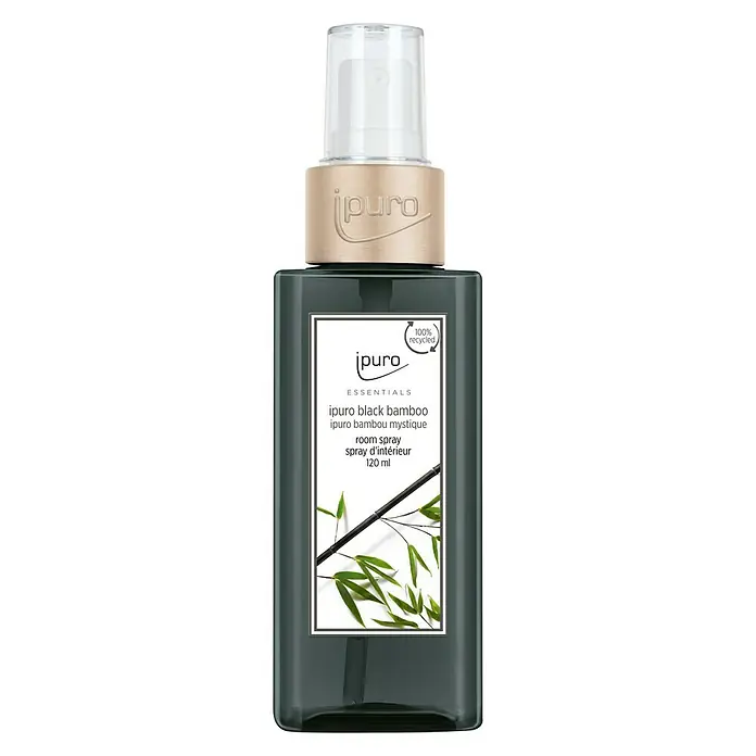 Ipuro Essentials Raumspray - Black Bamboo, 120 ml - Vorderansicht