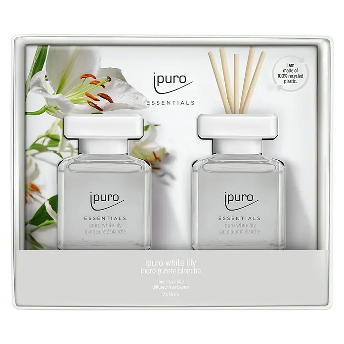 Ipuro Essentials Raumduft - White Lily - Vorderansicht