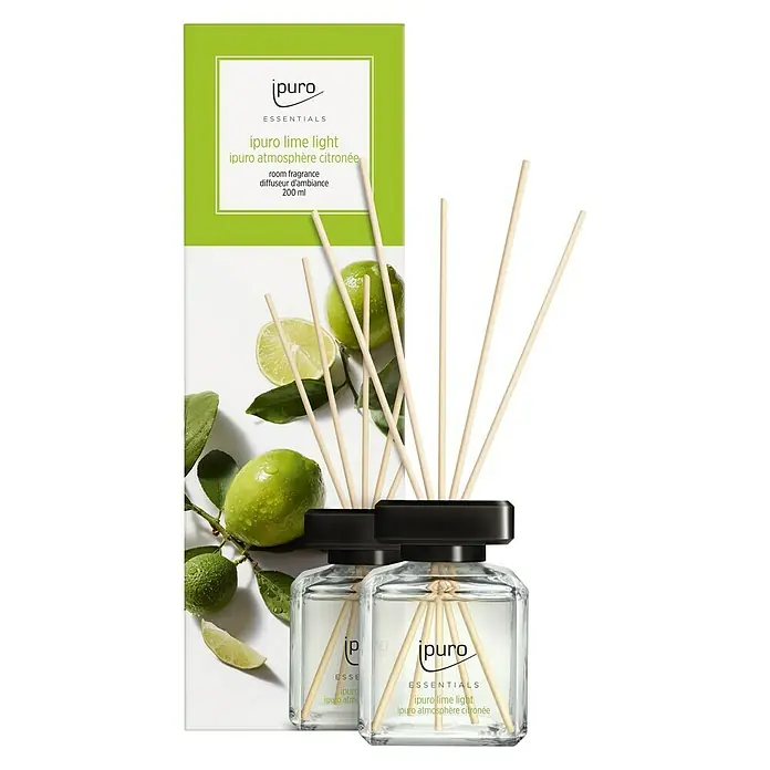 Ipuro Essentials Raumduft - Lime Light, 200 ml - Vorderansicht