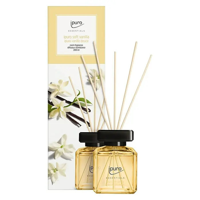 Ipuro Essentials Raumduft - Soft Vanilla, 200 ml - Vorderansicht