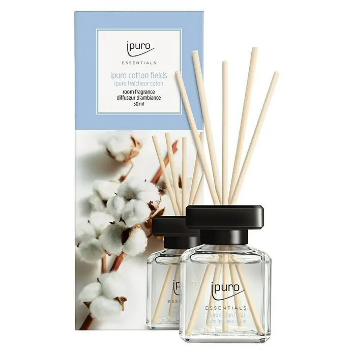 Ipuro Essentials Raumduft - Cotton Fields, 50 ml - Vorderansicht