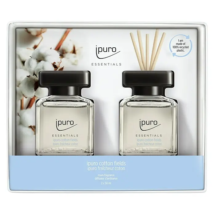 Ipuro Essentials Raumduft - Cotton Fields - Vorderansicht