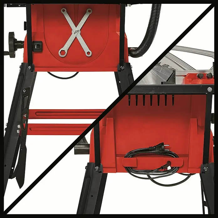 Einhell Tischkreissäge TC-TS 2025/2 U - Leistungsaufnahme: 2.000 W, Durchmesser Sägeblatt: 250 mm, 5.000 U/min - Detailaufnahme