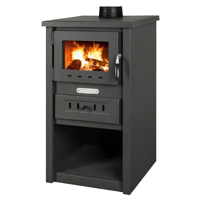 Kamin na drva Nova S - 7,5 kW, Kapacitet grijanja prostorije: 120 m³, Antracit - .