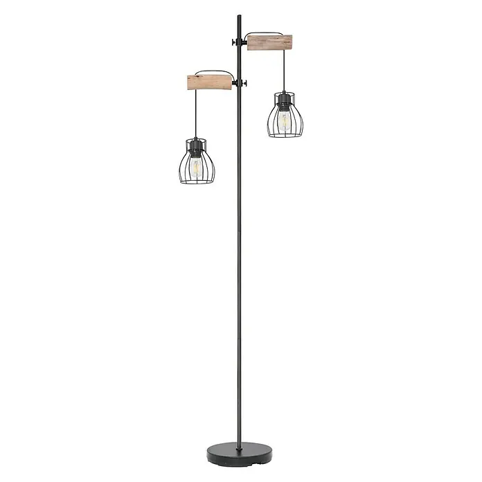 Globo Mina Staande lamp - 40 W, Hoogte: 168 cm - Vooraanzicht