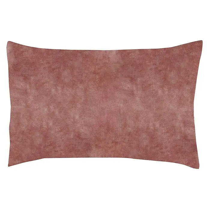 Cojín Decent Velvet - Granate, 50 x 30 cm, 100% poliéster - Vista frontal