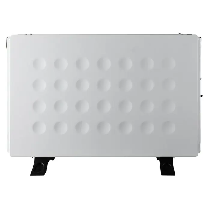 Voltomat HEATING Konvektor Dubbe - 2.000 W, 59 x 21 x 41,5 cm, Bijele boje - Pogled sprijeda