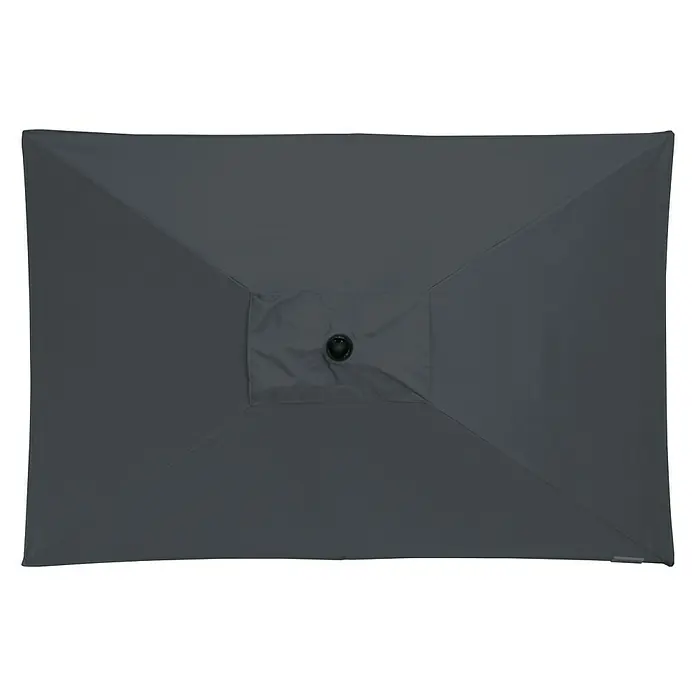 Doppler Active Sonnenschirm Auto Tilt - Anthrazit, 210 x 140 cm - Draufsicht
