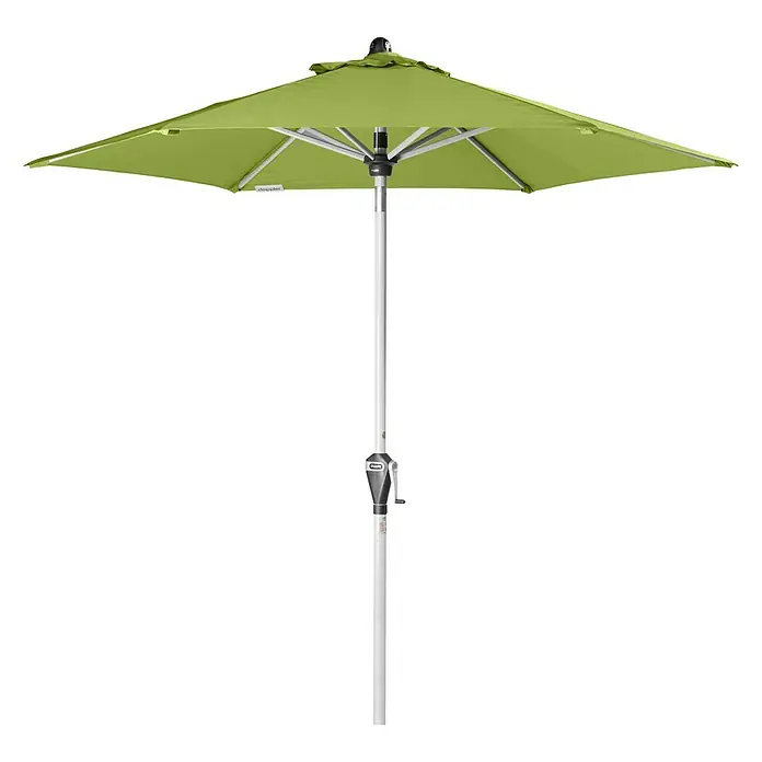 Doppler Active Suncobran s automatskim zatvaranjem - Fresh Green, Promjer: 210 cm - Pogled sprijeda
