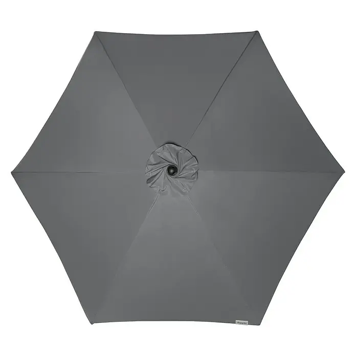 Doppler Active Suncobran s automatskim zatvaranjem - Antracit, Promjer: 210 cm - Pogled s gornje strane