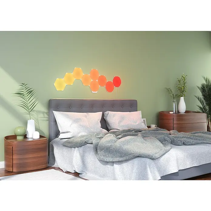 Nanoleaf LED panel - D x Š x V: 23 x 20 x 0,6 cm, Bijele boje, RGBW - Živopisni prikaz