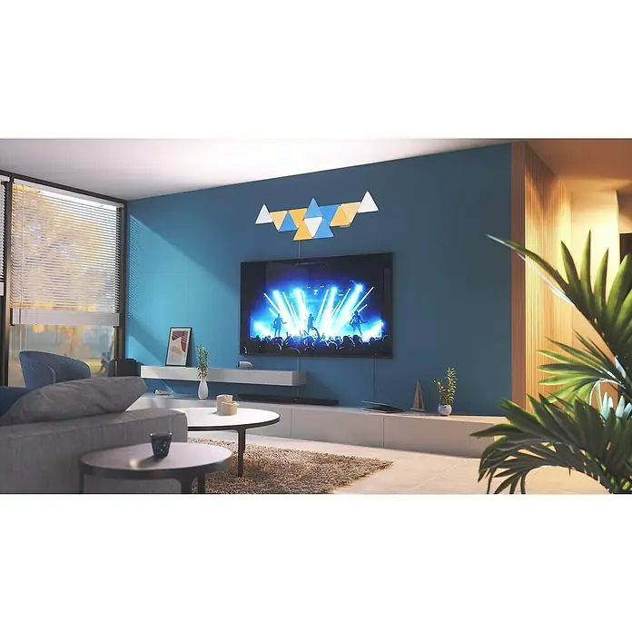 Nanoleaf LED panel - D x Š x V: 23 x 20 x 0,6 cm, Bijele boje, RGBW - Živopisni prikaz