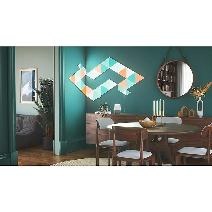 Nanoleaf LED panel - D x Š x V: 23 x 20 x 0,6 cm, Bijele boje, RGBW - Živopisni prikaz