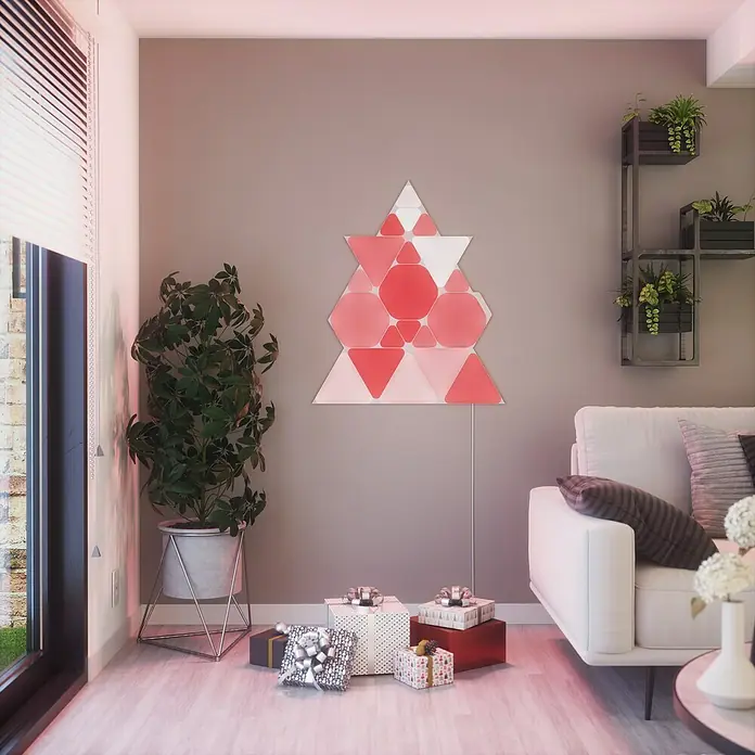 Nanoleaf LED panel - D x Š x V: 23 x 20 x 0,6 cm, Bijele boje, RGBW - Živopisni prikaz