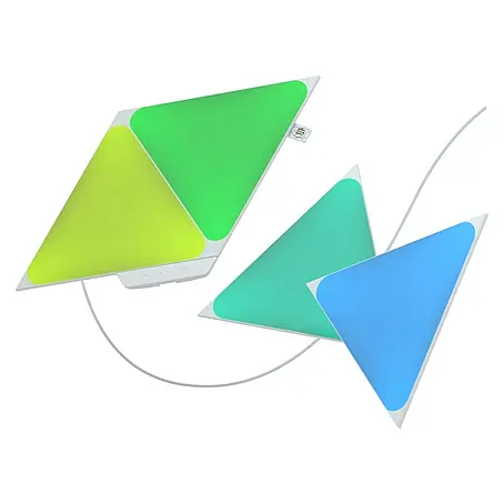 Nanoleaf  Panel LED Formas Triángulos 4 unidades 2da generación