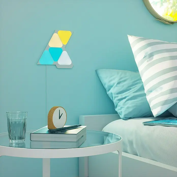 Nanoleaf LED panel - D x Š x V: 10 x 11,5 x 0,6 cm, Bijele boje, RGBW - Živopisni prikaz