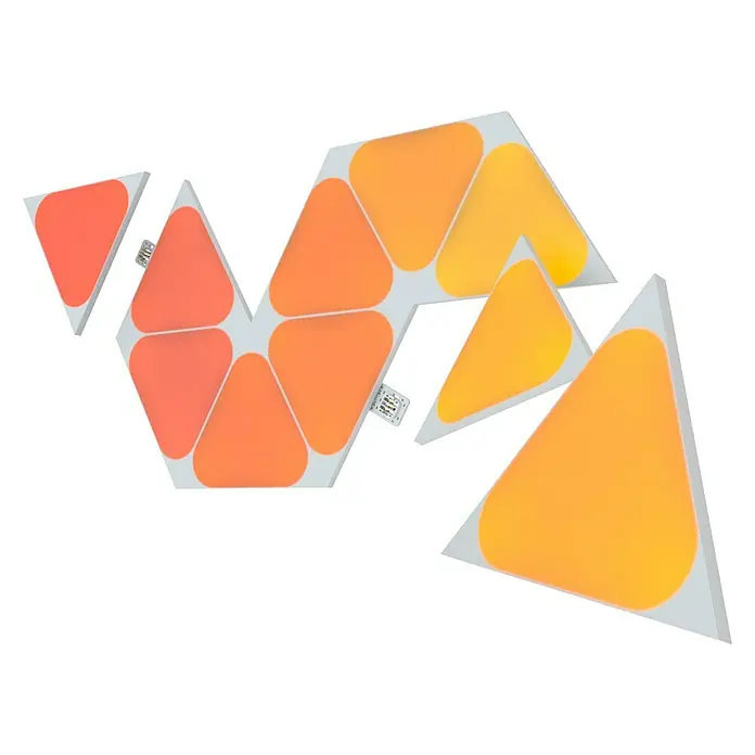Nanoleaf LED panel - D x Š x V: 10 x 11,5 x 0,6 cm, Bijele boje, RGBW - Pogled sprijeda