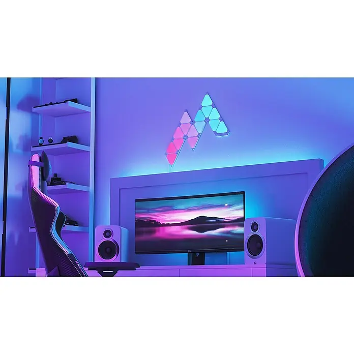 Nanoleaf LED panel - D x Š x V: 10 x 11,5 x 0,6 cm, Bijele boje, RGBW - Živopisni prikaz