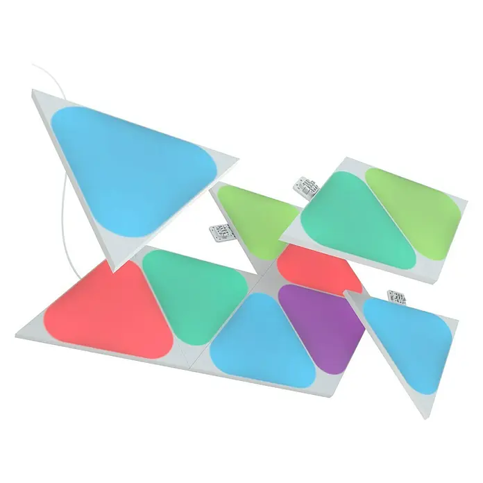 Nanoleaf LED panel - D x Š x V: 10 x 11,5 x 0,6 cm, Bijele boje, RGBW - Pogled sprijeda