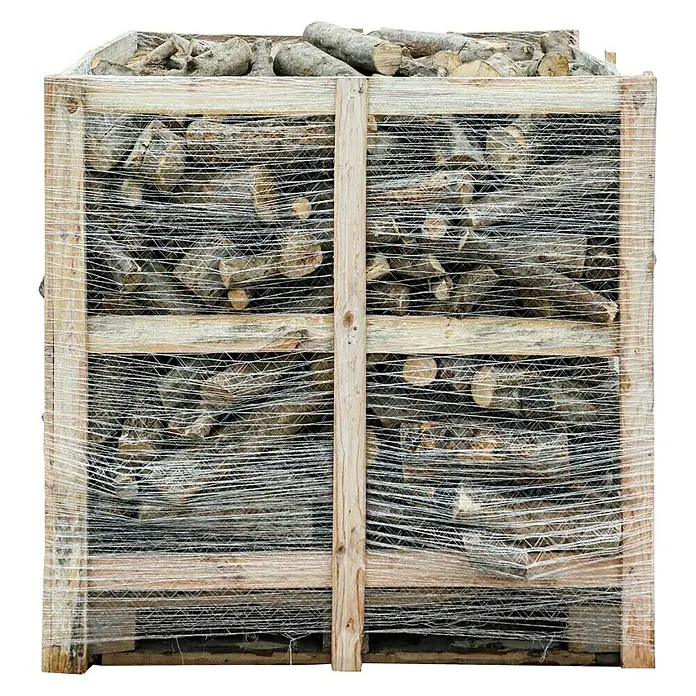 Leña paletizada Ecoloma Biomasud A1 - 600 kg, Madera de olivo - Vista frontal