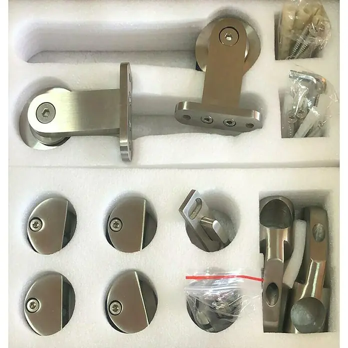 Guía de puerta corredera Premium - Diámetro: 25 mm - Primer plano