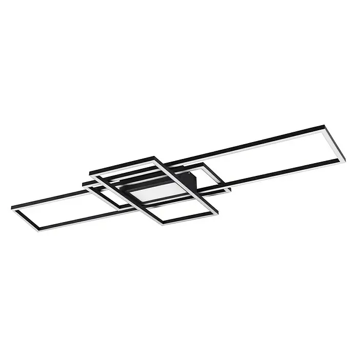 Trio Leuchten LED-Deckenleuchte Irvine - 60 W, L x B x H: 6,5 x 105 x 42 cm, Weiß - Ansicht von unten