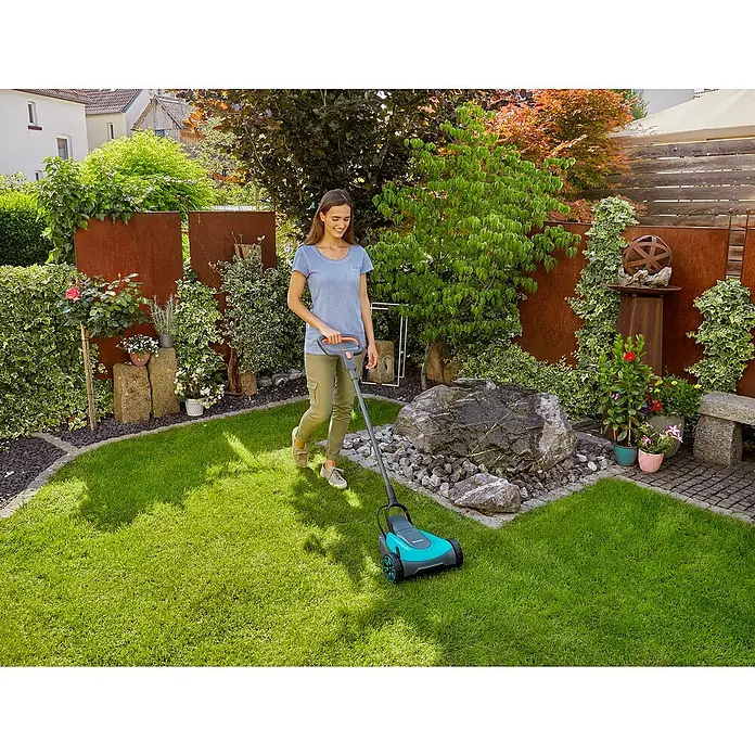 Gardena Akumulatorska kosilica HandyMower Li-18/22 - 18 V, 1 baterija, 2,5 Ah, Širina reza: 22 cm - Proizvod u upotrebi