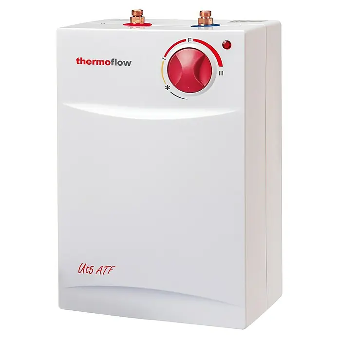 Thermoflow Untertischspeicher UT 5 ATF - Ohne Armatur, 5 l, 2.000 W, Temperaturbereich: +35 °C bis +75 °C - Vorderansicht