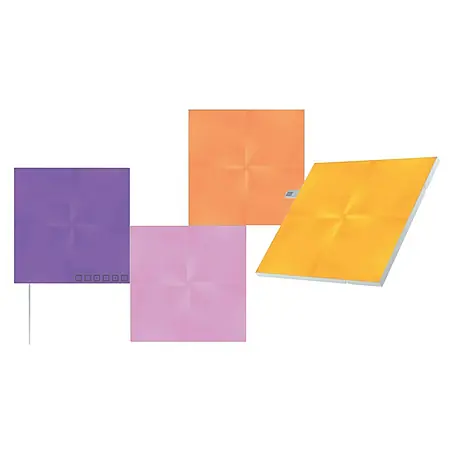 Nanoleaf  LED-Panel Canvas Starter 4er Set