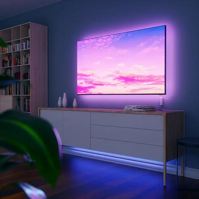 Nanoleaf Smart-LED-Band Essentials Lightstrip Erweiterung - 1 m - Stimmungsaufnahme
