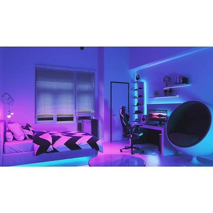 Nanoleaf Smart-LED-Band Essentials Lightstrip Erweiterung - 1 m - Stimmungsaufnahme