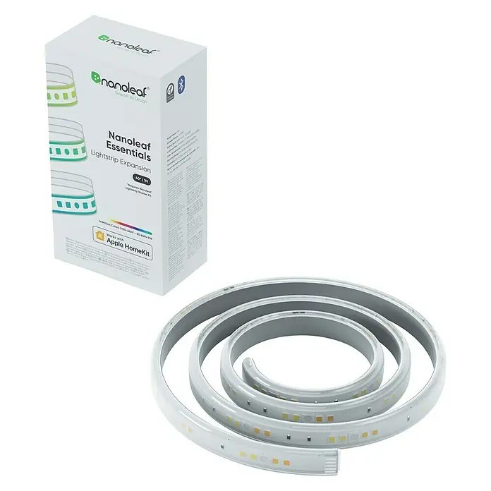 Nanoleaf Smart-LED-Band Essentials Lightstrip Erweiterung - 1 m - Diagonale Ansicht